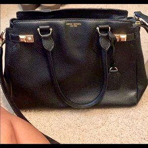 Henri Bendel Black Carlyle Bag